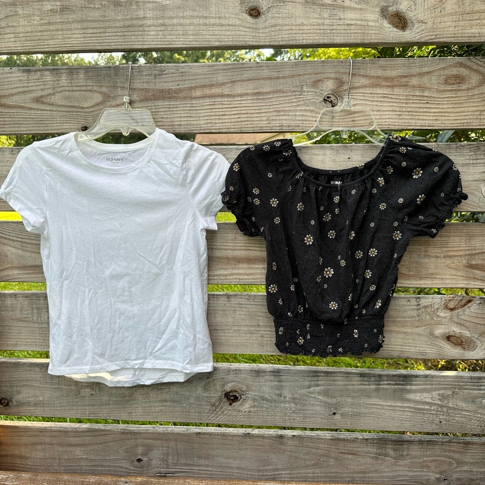 Old Navy Girls Tops Bundle Of 2 Size L 10-12